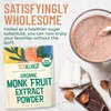 Organic Pure Monk Fruit Sweetener, No Erythritol 4oz, 100% Monk