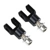 Motorcycle Foot Pegs Mount Supports Compatible with Harley Softail FX