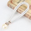 Curtain Tiebacks, 2 Pieces Tiebacks for Curtains, Pearl Window Holdbacks,