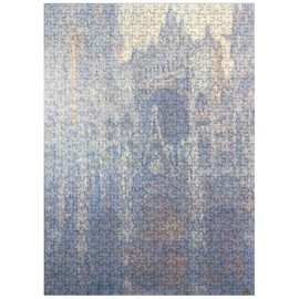 MyPuzzle The Portal of Rouen Cathedral in Morning Light 1894 by Claude Monet - Premium 500 Piece Jigsaw Puzzle for Adults