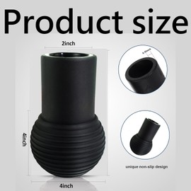 WSDFTQ Landmine Attachment for Barbell, Black Striped Landmine Sleeve, Portable Barbell Landmine Attachment for Home Gym and Outdoor Training, 360° Rotation for Strength, Fits Standard Bars