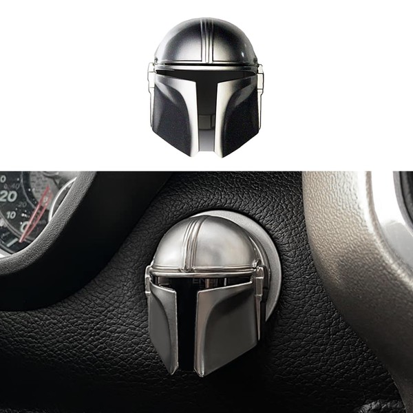 BestEvMod Mando Style Universal Car Engine Start Stop Button Cover