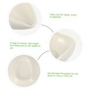 GRIRIW 2pcs Ceramic Tea Scoop Set Ergonomic Tea Shovel Coffee