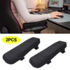 2Pc Memory Foam Armrest Cushions Support Elbow Arm Rest Cover