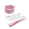 paloli Pink Choker Necklace for Women, Punk Gothic Rock Neck