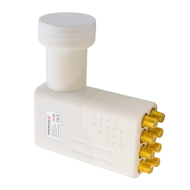 Octo LNB 0.1 dB PremiumX PXO We White For Connecting