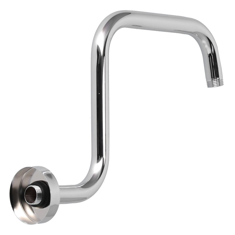 13in S Shape Shower Arm American Stainless Steel Shower Head