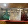 Godinger Hershey’s Kisses Crystal Ornament Set–Red, Green, Clear – Iconic