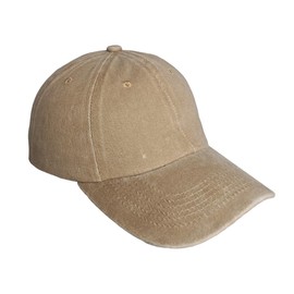 HIQIU Fashion Baseball Cap, Unisex Vintage Cap, Adjustable Baseball Cap, Plain Washed Sun Hat, Cotton Baseball Hat for Men and Women, Outdoor Sports, Hiking, Trip, khaki