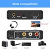 HDMI ARC Audio Extractor Converter, 192KHz ARC Audio Extractor Output