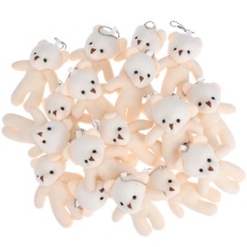 Kisangel 18 Pcs Mini Plush Bears Little Pocket Bears Stuffed Plush Bear Keychain Miniature Bears Bulk Party Favors