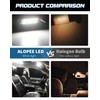 Alopee 6pcs 561 LED Bulb Bright White 6500K 44mm(1.73") 24SMD
