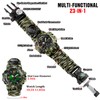 23-in-1 Tactical Survival Digital Watch, Men & Women Military Multi-Functional