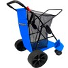 EasyGo Beach Cart Heavy Duty Folding Ocean Utility Wagon Large