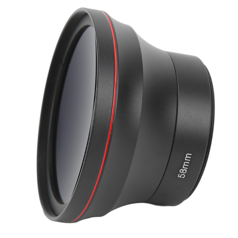 58mm 0.43X Wide Angle Lens Optical Glass Camera Lens with