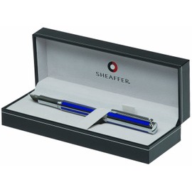 Sheaffer Intensity Ultramarine Striped Medium Point Fountain Pen - SH-9230-0