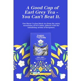 English Tea Shop Organic Earl Grey Loose Leaf - 15 Loose leaf pyramid tea bags