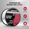 ARCCAPTAIN Silicon Aluminum Welding Wire ER4043 .030" Mig Welding Wire,