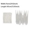 2 pcs Halloween Bloody Gauze Decorations, Horror Bloody Cloth Door
