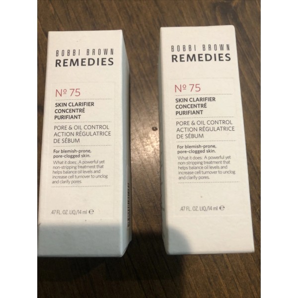 Bobbi Brown Lot 2 BOBBI BROWN Remedies Skin Clarifier No.
