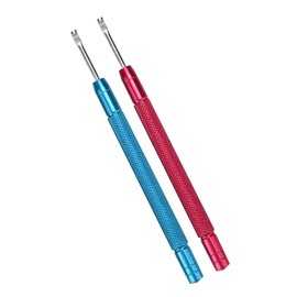 YUYTE 2 Pieces Watch Hand Remover, Lever Puller, Watch Tool for Watch Hand Remover, Replace Watch Needle, Lift, Remove, Watch Repair Accessories (Red+Blue)