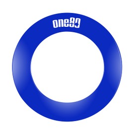 ONE80 Dartboard Surround Catching Ring for Dartboard Collection Ring One Piece Round (Blue)