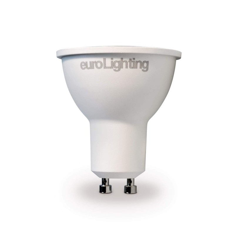 euroLighting LED Spotlight GU10 2700 K, 6.5 W Warm White