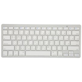 Wireless Keyboard Mini 78 Keys Ultra Thin Portable White Computer Keyboards for Android for OS X for IOS for WindowsTraditional Cangjie