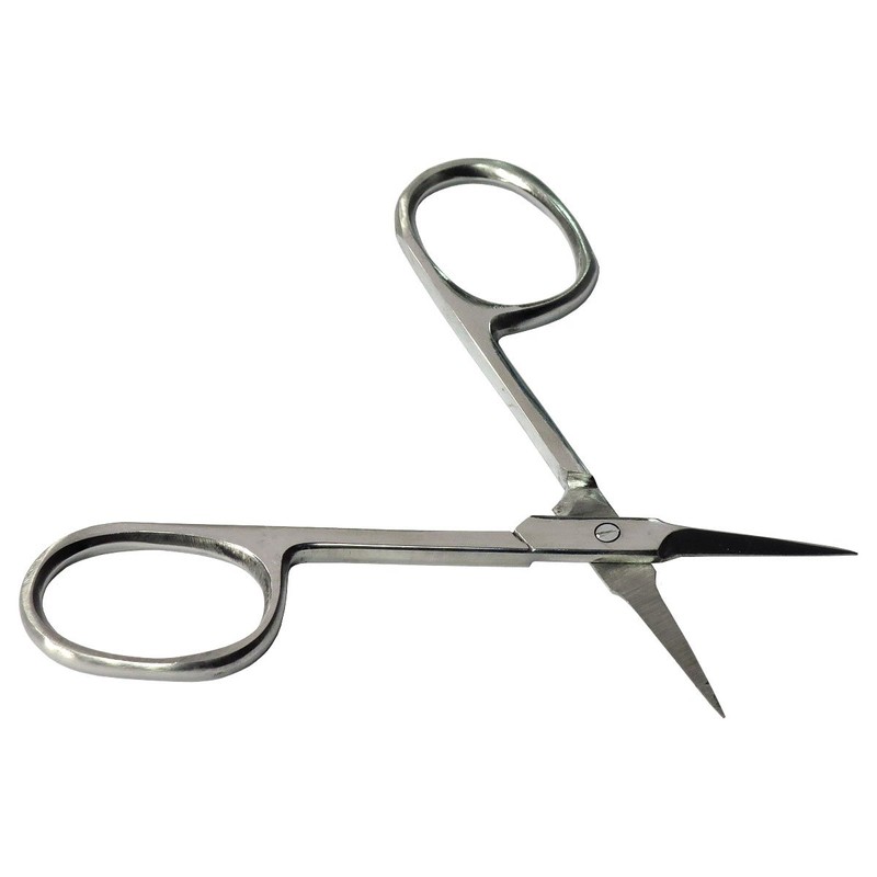 HTS 182S4 3.75" Straight Stainless Steel Cuticle Scissors
