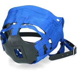 Excellent Horse Mask - Face Mask - Pony - Muzzle - Anti-Willow - Blue