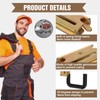 Hanwosi E Track Hooks 6 PCS and E-Track Tie Down