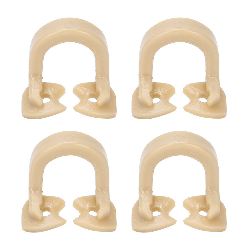 4pcs Resin Dental Dam Clamps Barrier Clip Dental Materials Tool