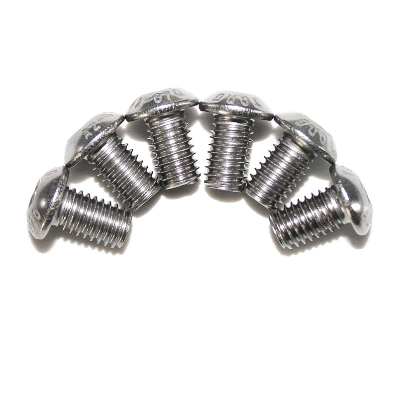 ISO 7380 Oval Screws with I-6 Point A2 Stainless Steel