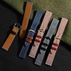 WOCCI Genuine Leather Watch Band, 0.7 inch (18 mm), 0.8