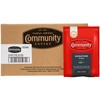 Community Coffee Signature Blend, Dark Roast Pre-Measured Coffee Packs, 2.5