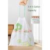 4 Gallon Small Trash Bags No-Tearing Drawstring 1.2 Mil Thick