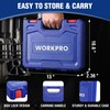 WORKPRO 20-Piece 1/2＂ Drive Deep Impact Socket Set, 6-Point, Cr-V