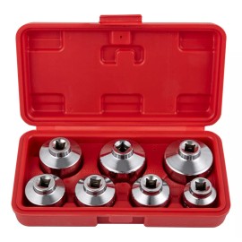 Juego De Llaves Para Filtros De Aceite 7 Pz Zocalos 3/8