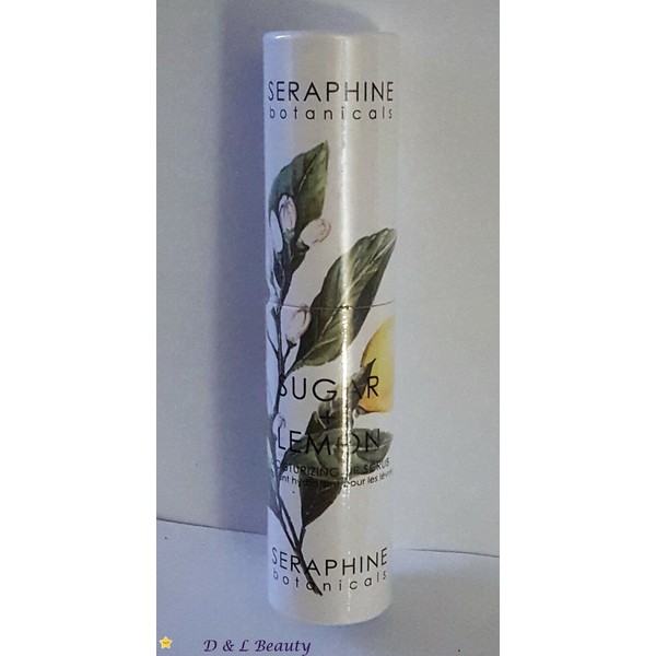 SERAPHINE Botanicals Sugar + Lemon Moisturizing Lip Scrub - New In Box & Sealed