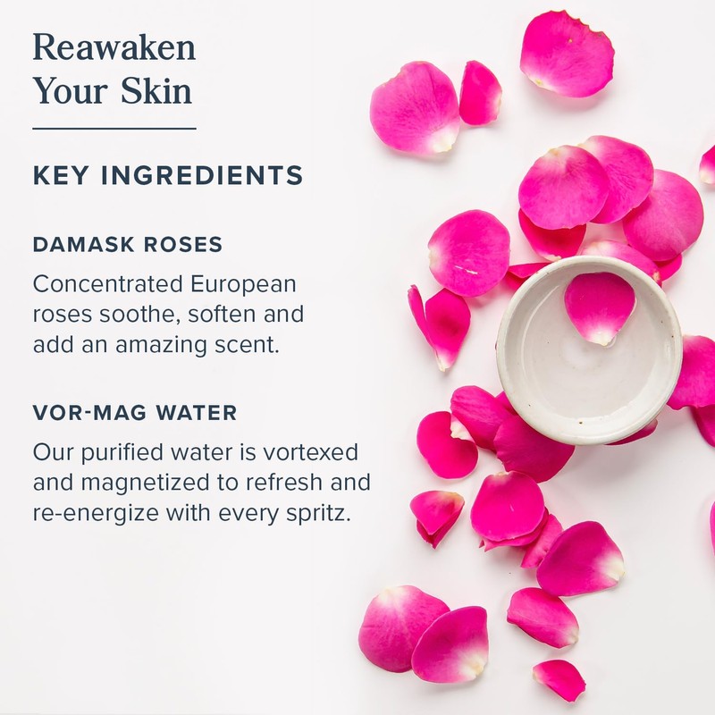 HERITAGE STORE Rosewater Concentrate - Aromatherapy Essence w/Damask Rose -