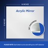 Duco USA-Made Acrylic Mirror Sheet 1/8 Inch Thick 12" x