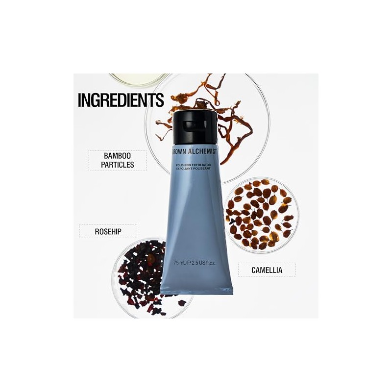 Grown Alchemist Exfoliante Pulidor. Suaviza El Rostro Con Extracto De