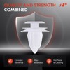 A-Premium 30PCS Nylon Lower Center Pillar Trim Retainer Clip Compatible
