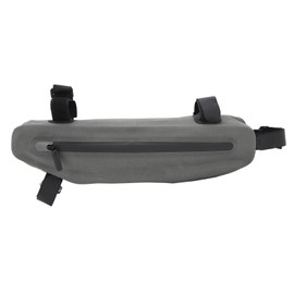 Bike Frame Bag 600D TPU Waterproof Bike Triangle Bag Under Top Tube Corner Pouch for Cycling Accessories Grey