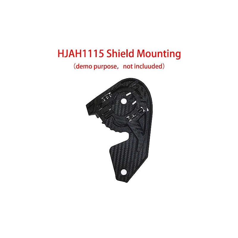 1Storm Motorcycle Dual Lens Full Face Helmet Shield: Model HJAH15