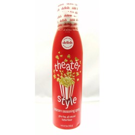 Delish ~  Popcorn Seasoning Spray ~ Butter Flavor ~ 2 Calories ~ 5oz bottle