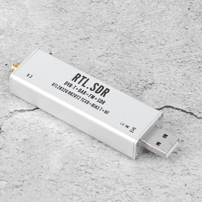 Full Band Receiver RTL‑SDR Radio Communication System 0.1MHz‑1.7GHz for XP