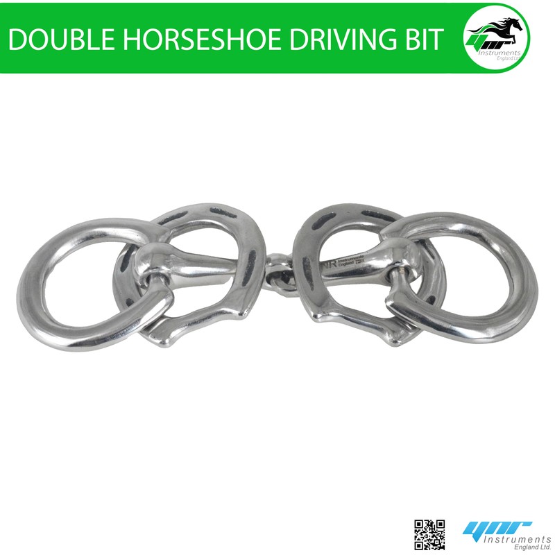 YNR DOUBLE HORSESHOE DRIVING BIT, STAINLESS STEEL FROM 3" TO