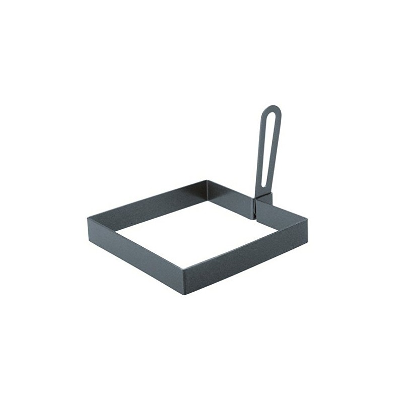 Ibili Egg Mould Moka Square 10x10 cm, rolled steel plate,