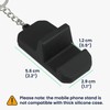 kwmobile Smartphone Stand Key Holder Phone Holder - Portrait and